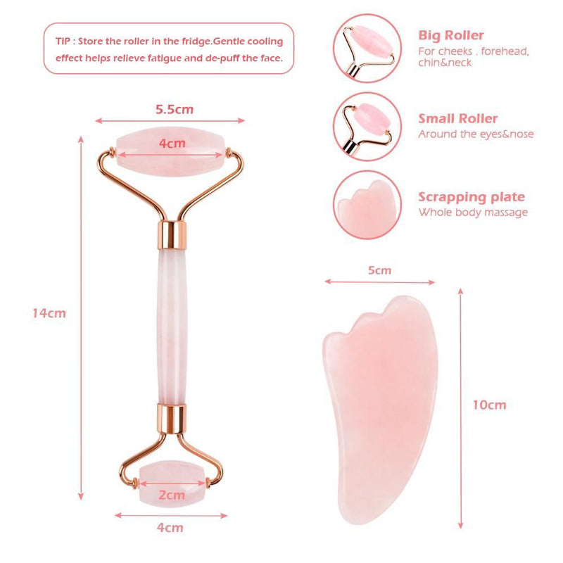 Massageador Facial - Jade Roller
