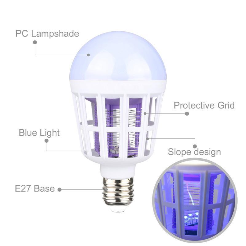 Zapp Light - Lâmpada Led Mata Mosquitos