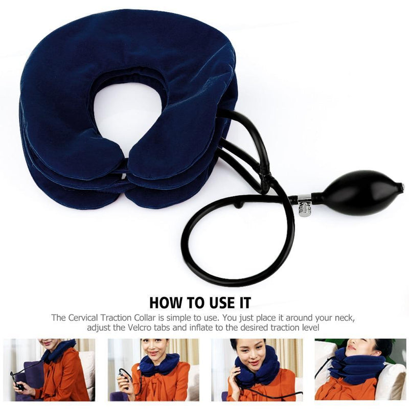 Colar Cervical Terapêutico Inflável - HailiCare