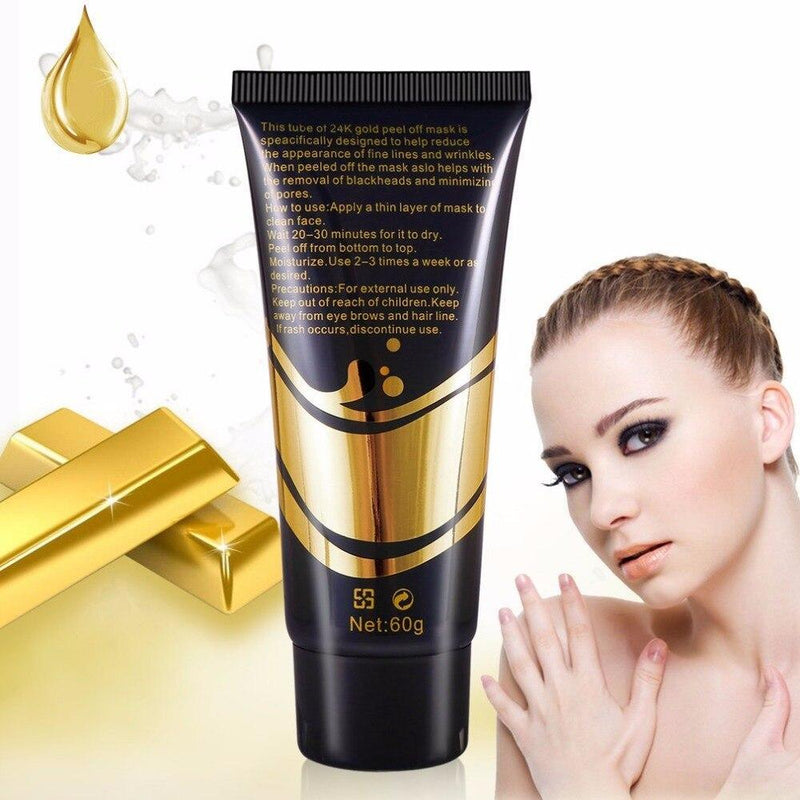 Máscara Facial Colágeno Ouro - Mabox