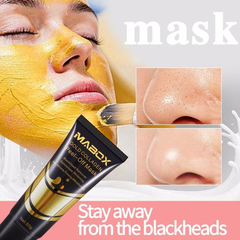 Máscara Facial Colágeno Ouro - Mabox