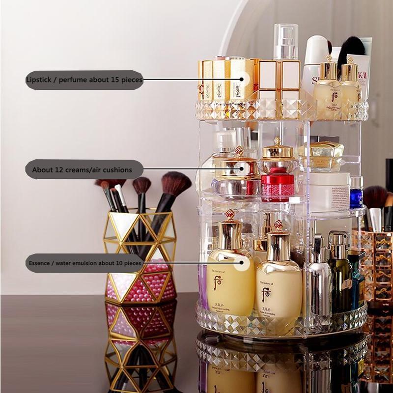 Organizador de Cosméticos Rotativo