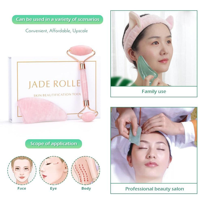 Massageador Facial - Jade Roller