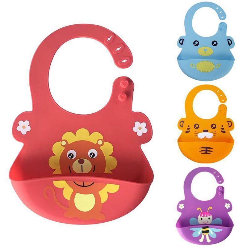 Babador Silicone Animais 6 Opções