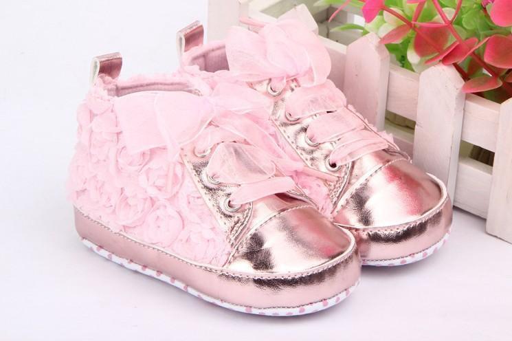 Tênis Rosa Baby