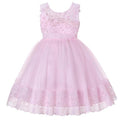 Vestido Festa Renda Infantil - 2 a 4 Anos