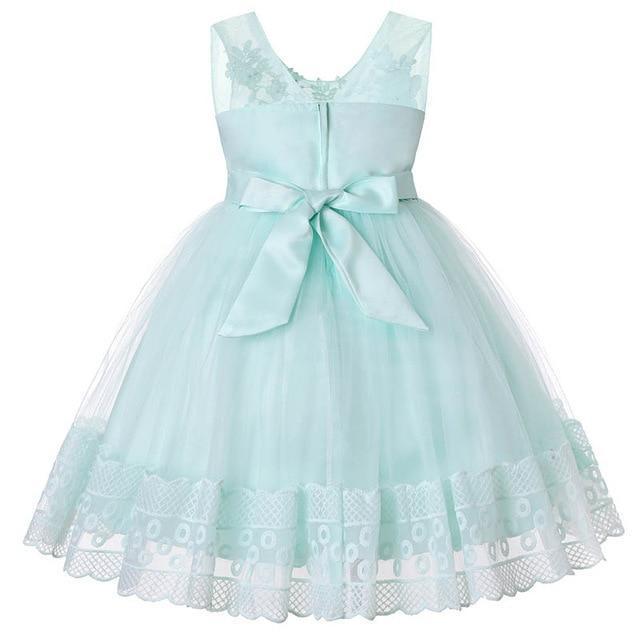 Vestido Festa Renda Infantil - 2 a 4 Anos