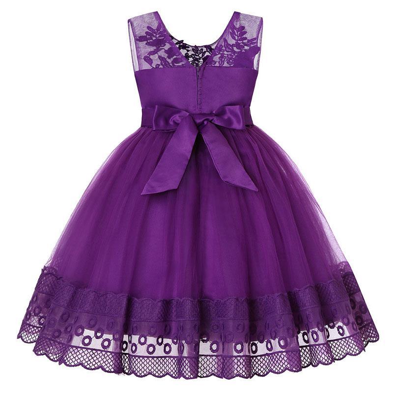 Vestido Festa Renda Infantil - 2 a 4 Anos