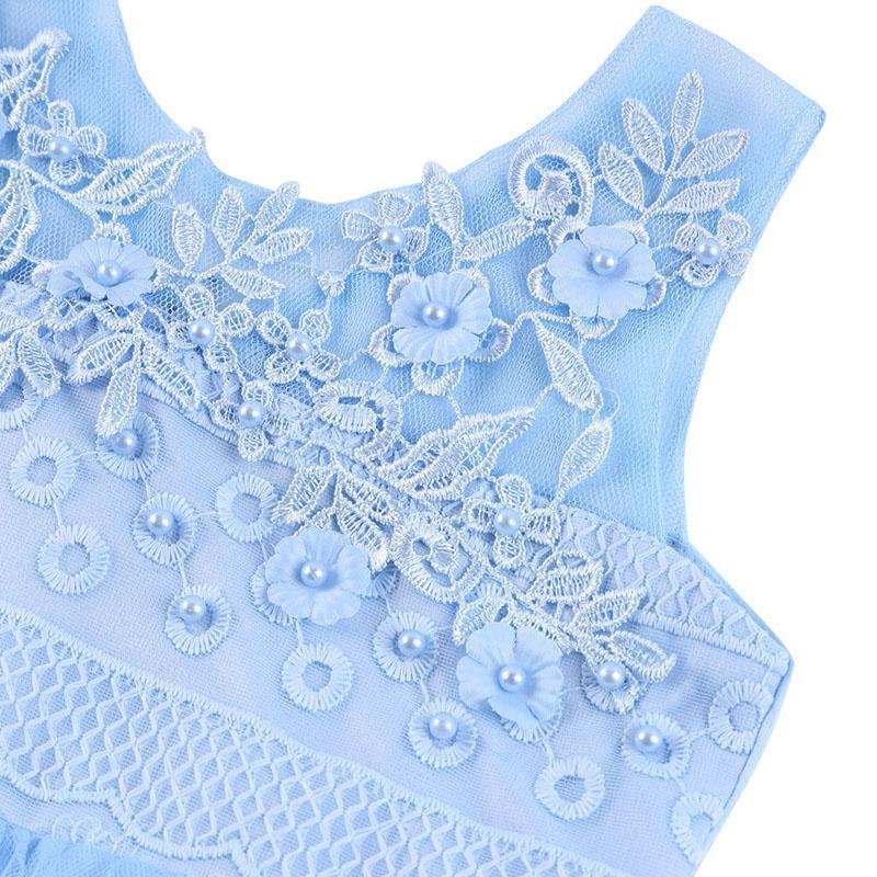 Vestido Festa Renda Infantil - 2 a 4 Anos