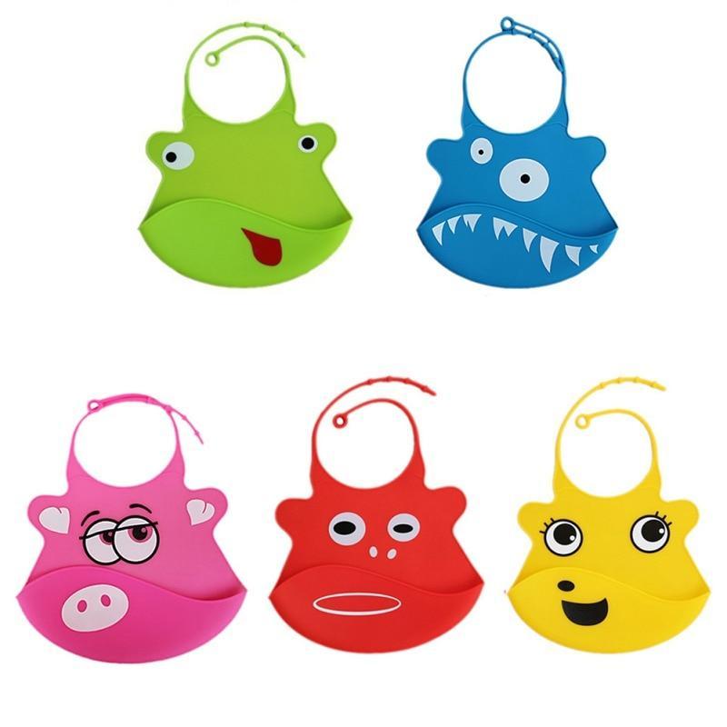 Babador Silicone Divertido Baby