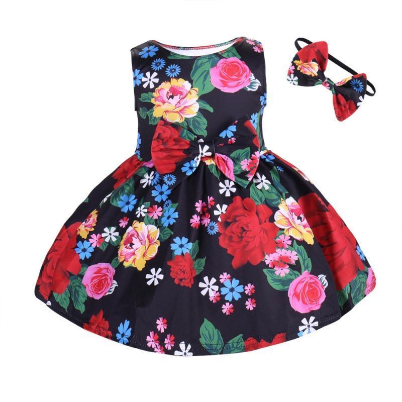 Vestido Flores + Faixa