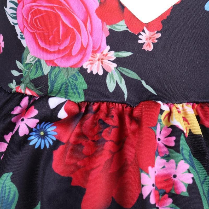 Vestido Flores + Faixa